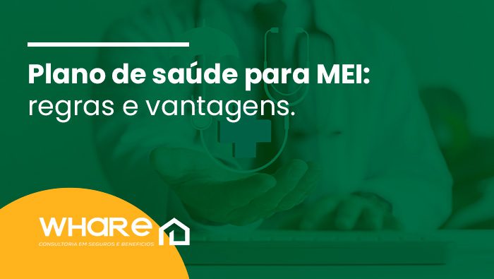Plano de saúde para MEI: regras e vantagens 1 Profissional de saúde segura ícones médicos com cruz e estetoscópio, simbolizando assistência e cobertura em saúde.